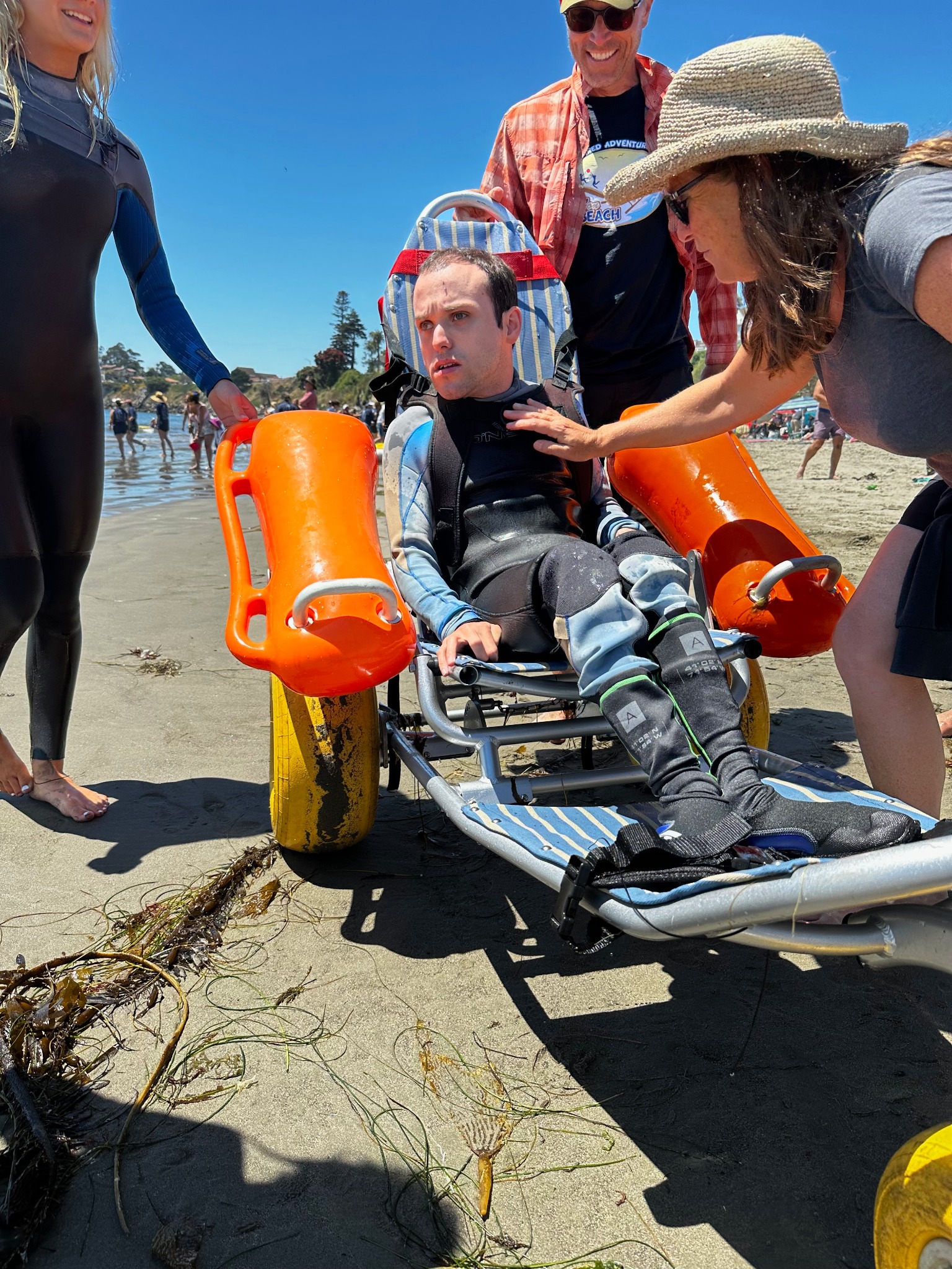 Beach adventure with Max Out Santa Cruz